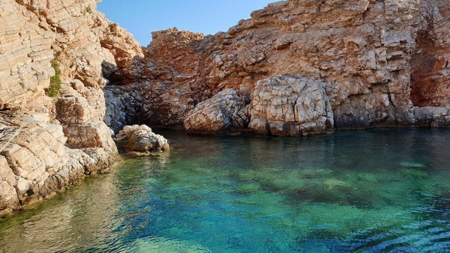 From Paros: Antiparos and Despotiko Full-Day Swim Cruise - Leaving Paroikia for Antiparos