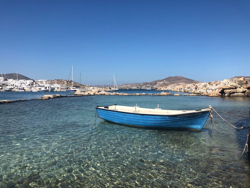 From Paros: Mykonos Full-Day Trip by Catamaran - Food, drinks, shopping, and swimming