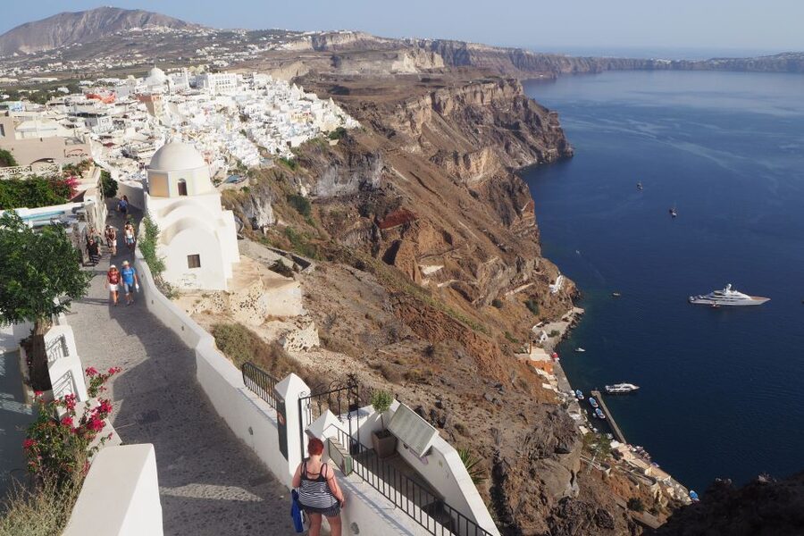 From Paros: Santorini Full-Day Boat Trip - Timing, weather, and the return trip