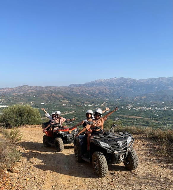 From Platanias: Quad safari with Hotel transfer - Key points to know before you book