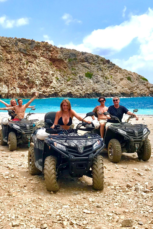 From Platanias: Quad safari with Hotel transfer - Why the CFMoto 450 ATV makes a difference