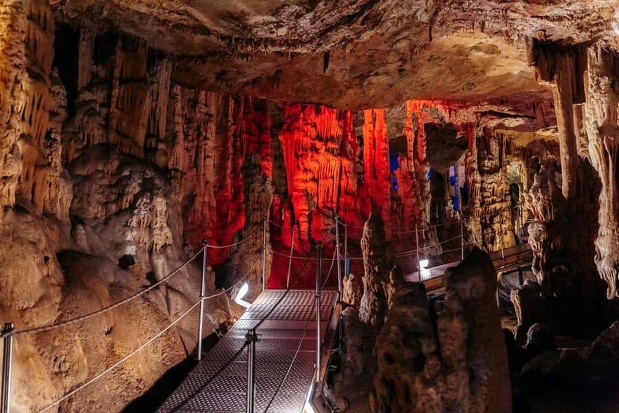 From Rethymno: Arkadi, Margarites, Melidoni Cave, and Axos - Melidoni Cave, also called Gerodospilios