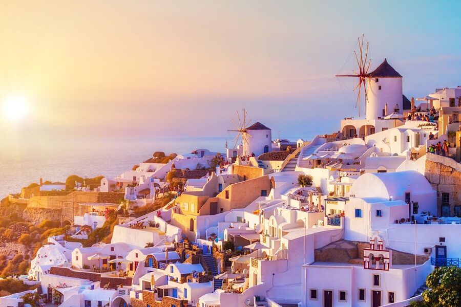 From Rethymno: Full-Day Trip to Santorini by Boat - The high-speed ferry across the Aegean