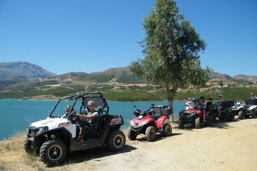 From Rethymno: Half-Day Off-Road Buggy Safari - Prassies brings a simple finish