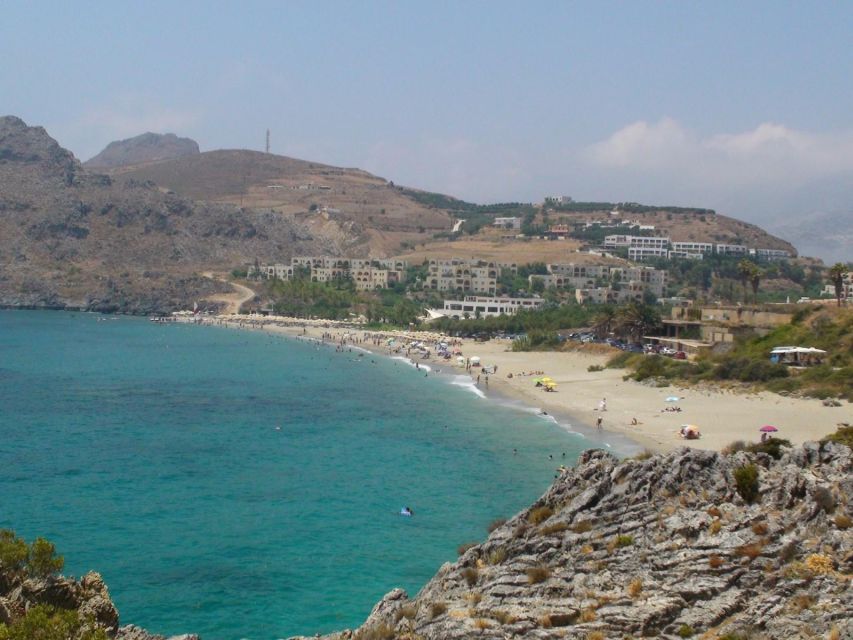 From Rethymno: Kourtaliotiko, Preveli Palm Beach, & Damnoni - The morning drive through Kourtaliotiko Gorge