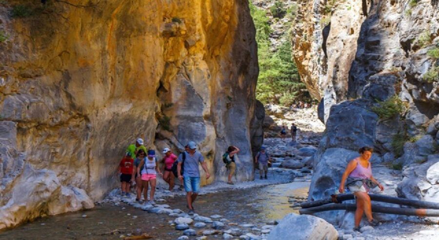 From Rethymno: Samariá Gorge Full-Day Hike - Sixteen kilometers through the gorge