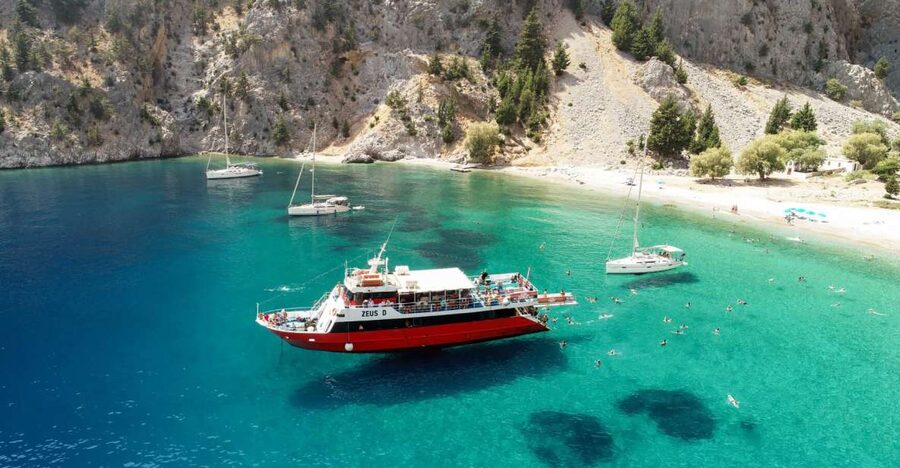 From Rhodes: Cruise to Symi Island and Saint George's Bay - Two hours at sea before Saint George Bay
