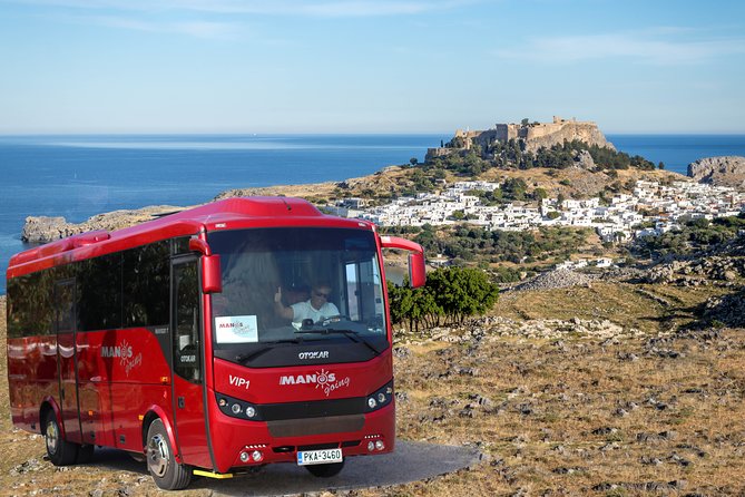 From Rhodes: Easy Morning Transfer to Lindos & 4 Hours Free Time - The drive south from Rhodes Town