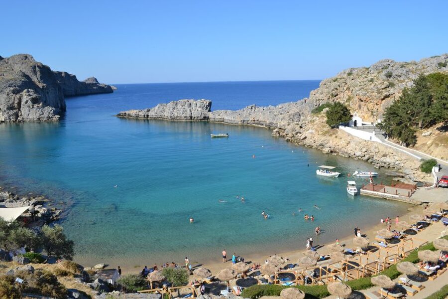 From Rhodes: Lindos and 7 Springs Valley Bus Tour - Four hours in Lindos: how to use them