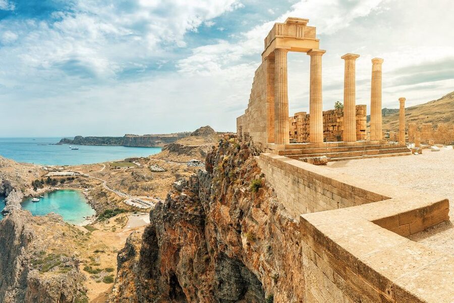 From Rhodes: Lindos Round-Trip Bus Transfer with Free Time - The one-hour drive to Lindos