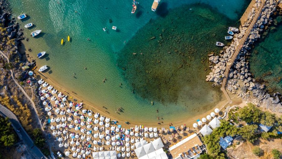 From Rhodes: Lindos Village and Acropolis Guided Tour - The ride from your hotel along Rhodes’ east coast