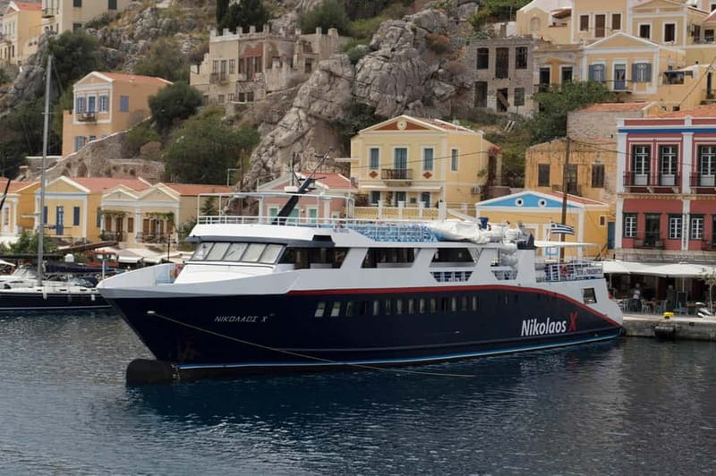 From Rhodes: Symi Island and Panormitis Monastery Day Trip - Hotel pickup across Rhodes