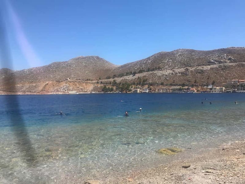 From Rhodes: Symi Island and Panormitis Monastery Day Trip - Three and a half hours in Symi town