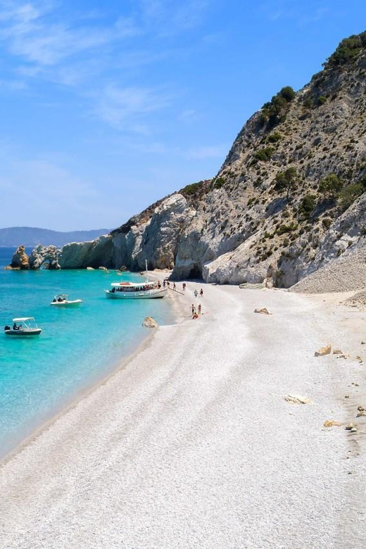 From Skiathos: Cruise to Lalaria, Kastro, and Tsougris - Tsougris Island is small, clear, and easy to underestimate