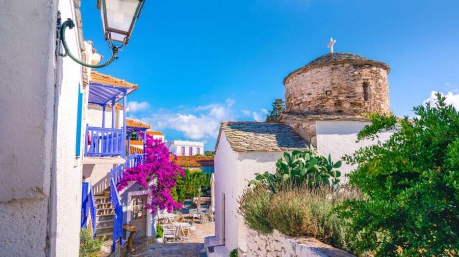 From Skiathos:Skopelos & Alonissos Boat Trip with Highlights - The Marine Park and Blue Caves from the water