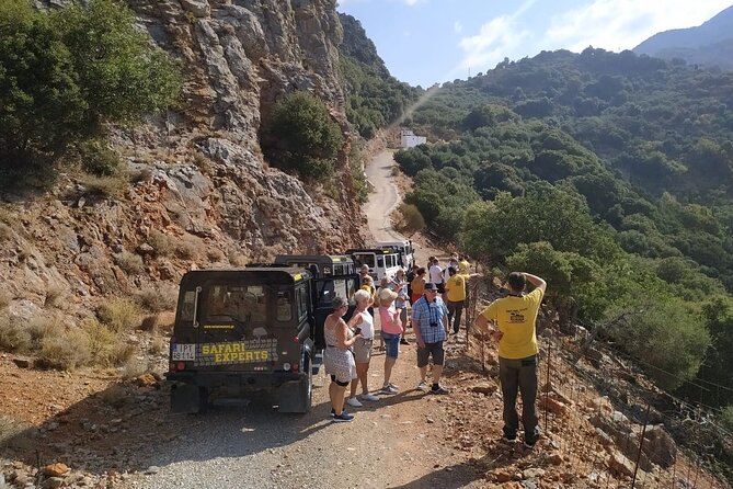 Full-Day Small-Group Tour in Crete with Zeus Cave Visit - The rough road through Ebassas Gorge
