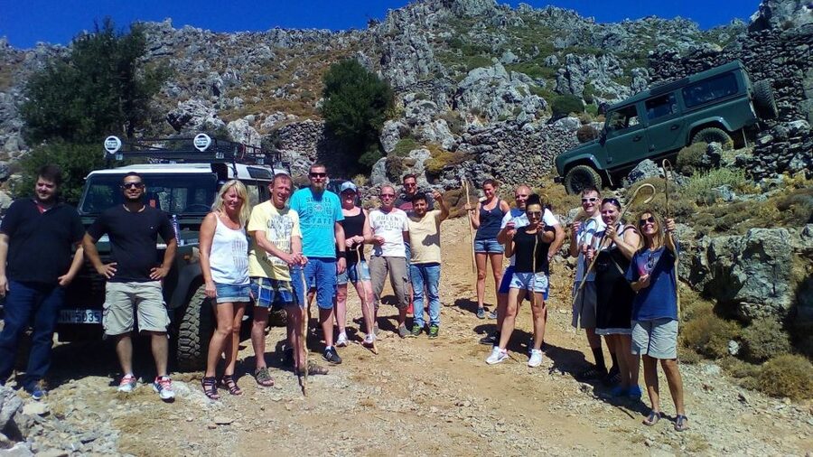 Georgioupolis Full-Day Land Rover Safari Experience - The descent reveals Crete’s southern side