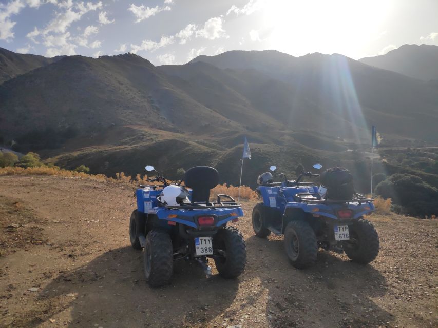 Georgioupolis Quad ATV Safari - Riding from Georgioupolis into the White Mountains