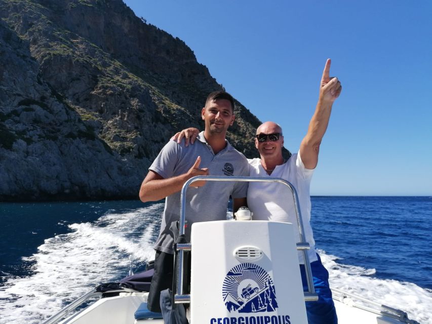 Georgioupolis: Rent a Boat Safari Sea Tour - Wind, waves, and choosing your departure
