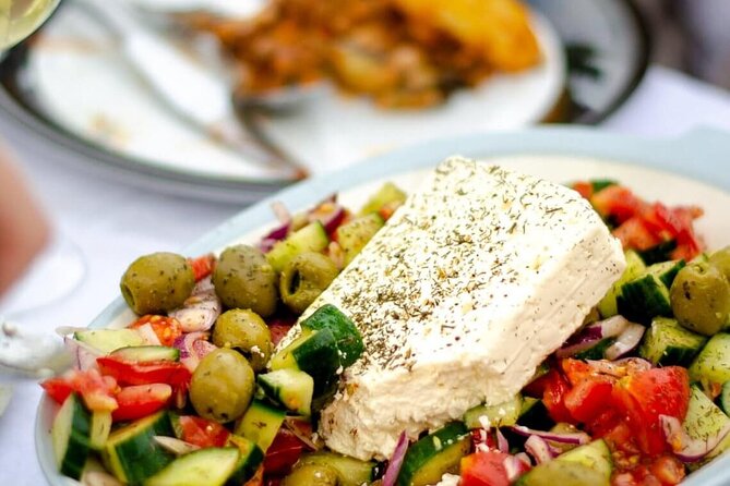 Greek Cuisine Cooking Class in Santorini with Recipes and Wine - Starting in Megalochori at 11:00