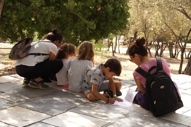 Greek Mythology Treasure Hunt for Kids - Athens Private Tour - The Temple of Olympian Zeus starts the story