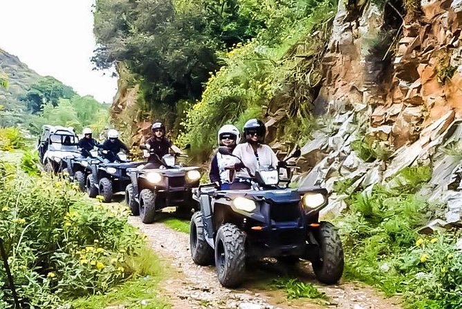Half-Day Rethymno Quad Safari - Dust, clothing, and comfort