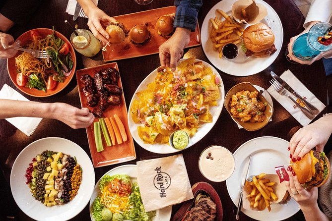 Hard Rock Cafe Athens with Set Lunch or Dinner - Food quality, portions, and drink limits