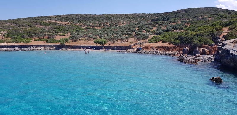 Heraklion Areas : Elounda Boat Trip -The Authentic - Skistra Beach and the value of a quieter stop
