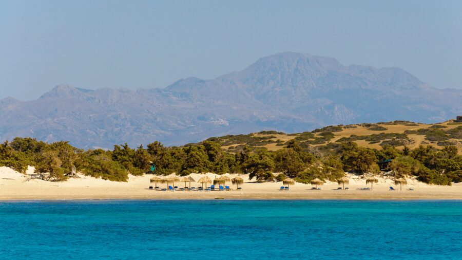 Heraklion:Cruise to Chrissi island natural park with pick up - The ferry crossing and the southern coast