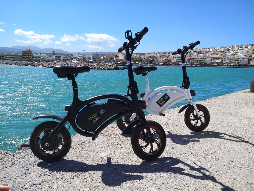 Heraklion: Ecobike Tour with Food tasting - What the e-bike adds to the day