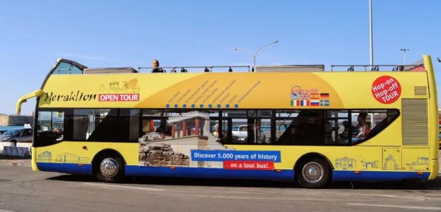 Heraklion: Hop-on Hop-off Open Top Bus Sightseeing Tour - What the 48-hour ticket really gives you