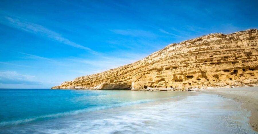 Heraklion: Matala Beach, Hippie Caves & Odigitria Monastery - The hippie caves and Matala’s unusual past