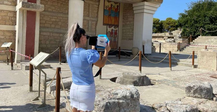 Heraklion: Palace of Knossos 3D Virtual Audio Tour by Tablet - Key points to know before you book
