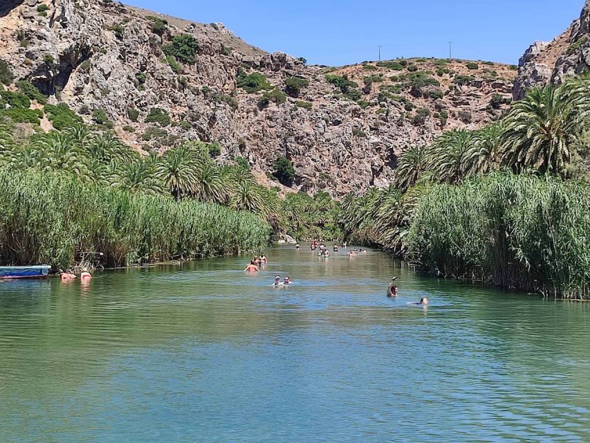 Heraklion: Preveli By Boat, Damnoni & Kourtaliotiko Springs - The Morning Ride From Heraklion