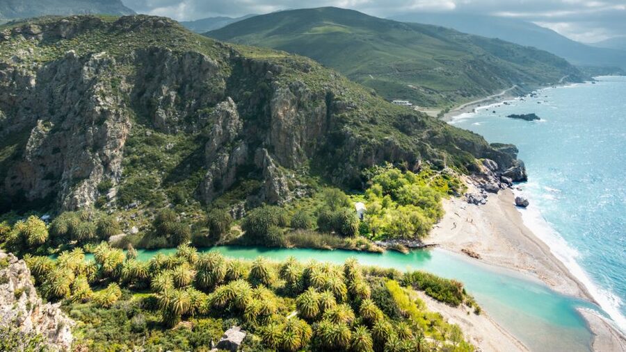 Heraklion: Preveli By Boat, Damnoni & Kourtaliotiko Springs - Damnoni Beach and the Nearby Coves