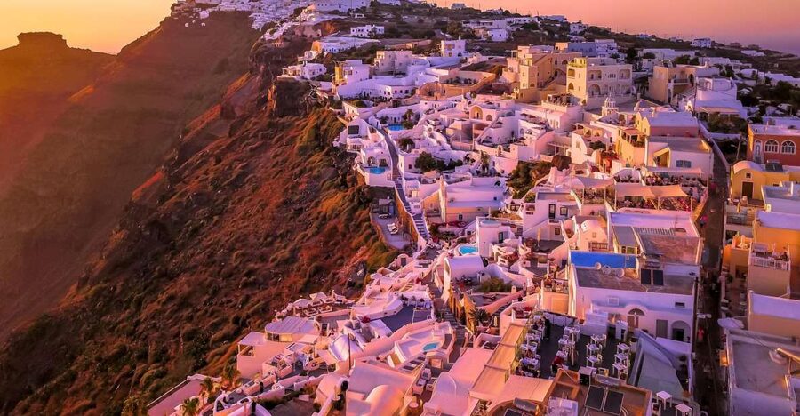 Heraklion: Santorini Day Trip with Boat Transfer & Oia Visit - Oia gives you the classic Santorini view