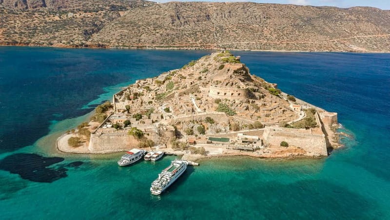 Heraklion: Spinalonga, Agios Nikolaos, & Elounda Boat Tour - From Heraklion through the St. George Gorge