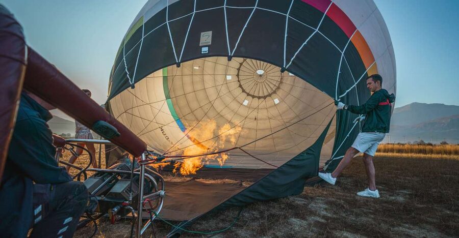 Heraklion: Sunrise Balloon Flight & Sunset Catamaran Cruise - What the balloon flight is really like