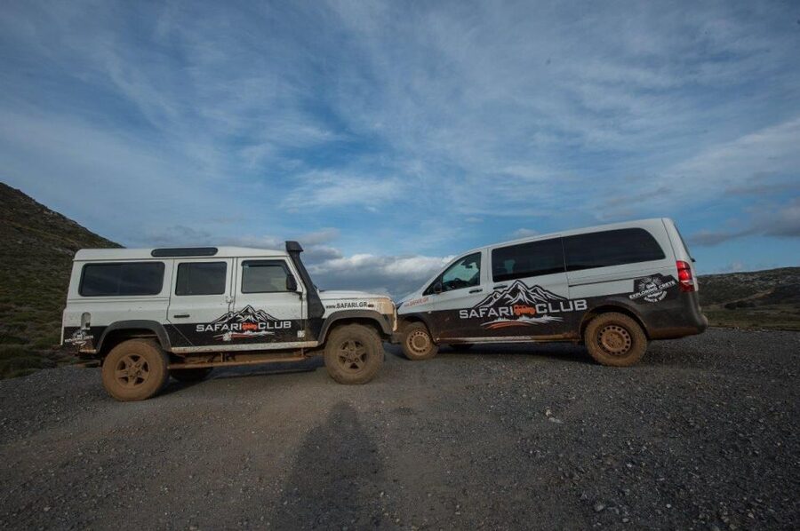 Heraklion: Sunset Safari with Dinner & Prosecco - A Cretan taverna dinner after sunset