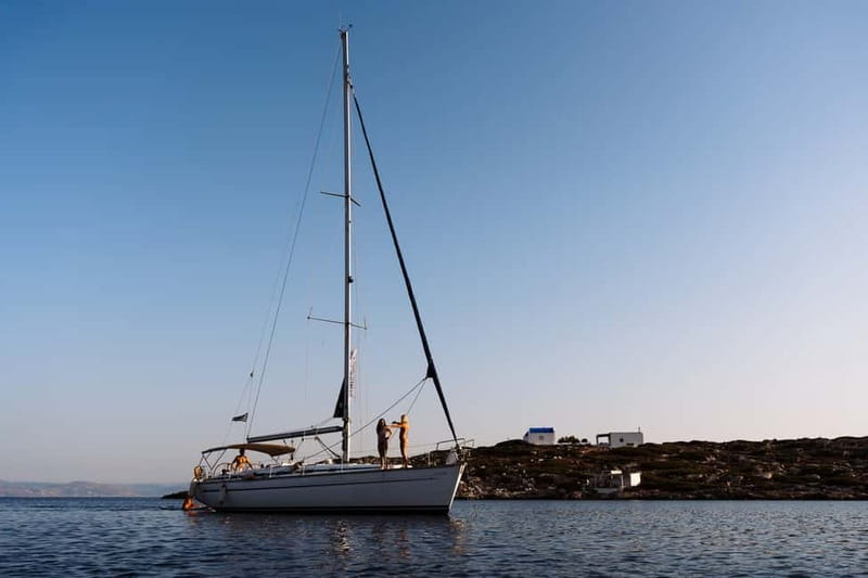Heraklion: Sunset Sailing Cruise Dia Island with Snorkeling - Dia Island gives the cruise its quiet character