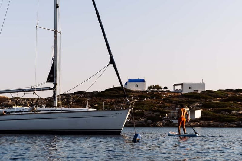 Heraklion: Sunset Sailing Cruise Dia Island with Snorkeling - Group size and the feel on board