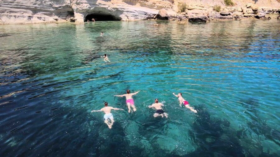 Hersonisos: Boat Cruise with Swim Stops and Lunch - Setting off from Hersonissos Port
