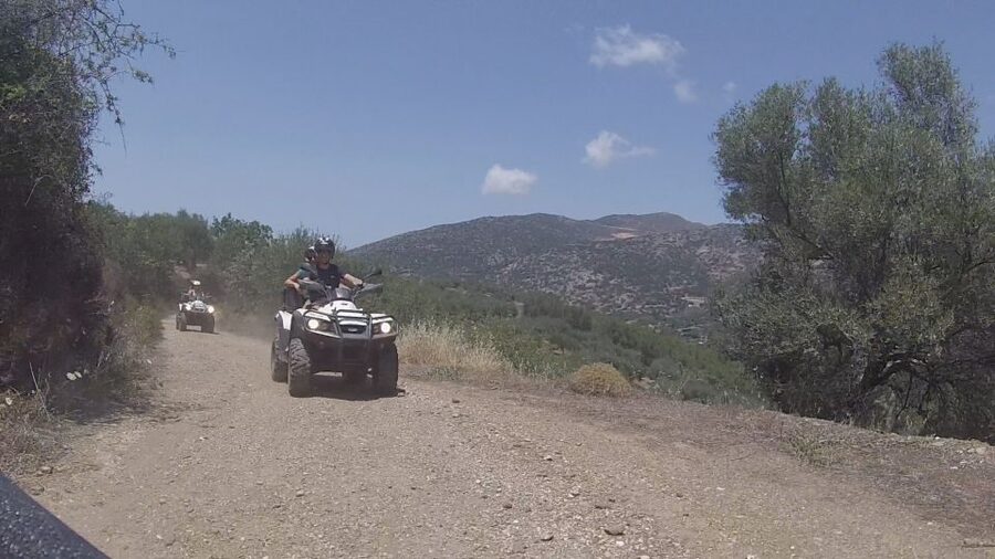 Hersonissos: ATV Quad Bike Safari in the Mountains of Crete - Karouzanos, village café, and the sound of the hills