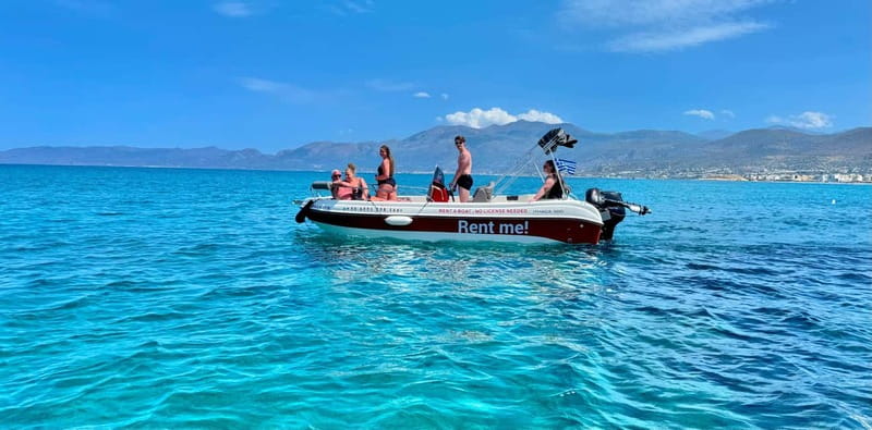Hersonissos: Rent a Boat - No License Needed - Weather, cancellation, and practical planning