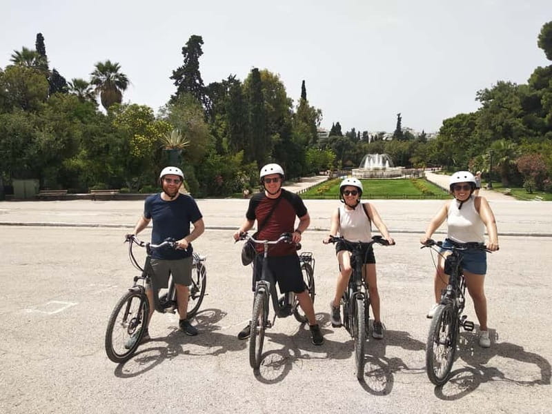 Historic Athens: Small Group Electric Bike Tour - Ancient monuments mixed with modern Athens