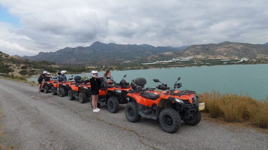 Ierapetra: Quad ATV 4x4 Exceptional Day in South Crete 2025 - Olive groves, stalactites and the first mountain stops