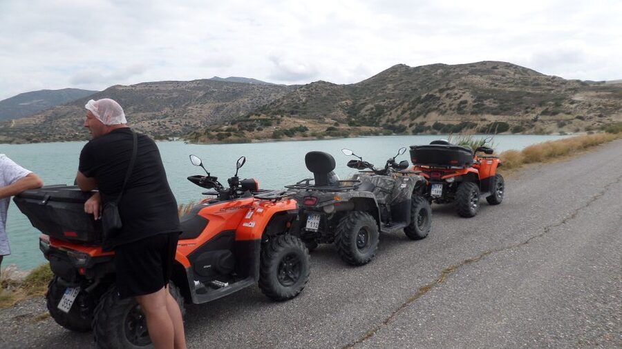 Ierapetra: Quad ATV 4x4 Exceptional Day in South Crete 2025 - Getting comfortable with the quad in Galini