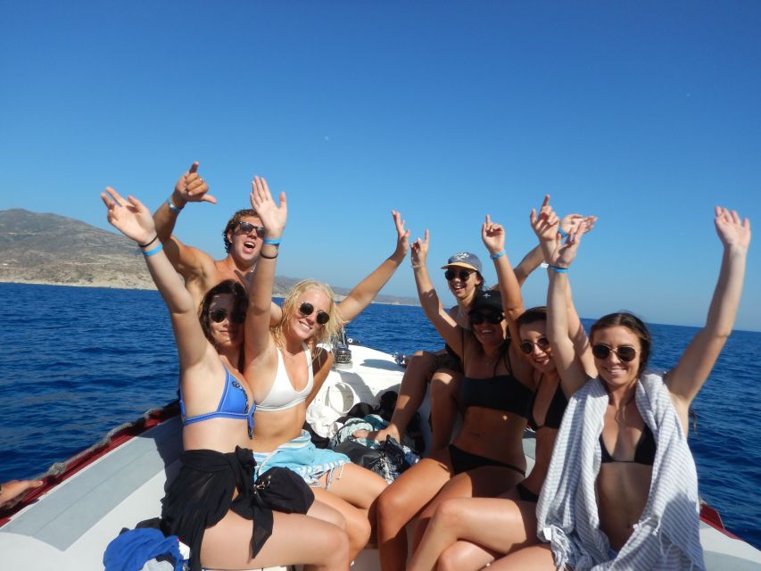 Ios: 4-Hour Cruise of the Best Beaches - Never Bay and the memory of The Big Blue