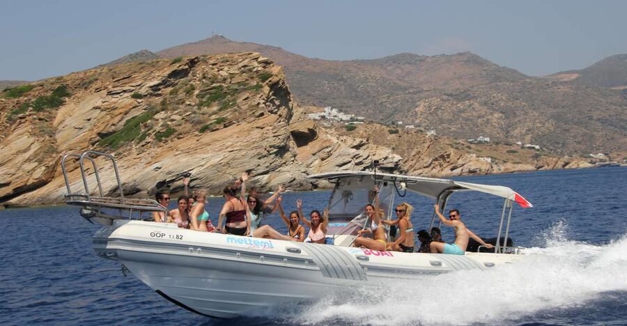 Ios Island: Speedboat Cruise from Mylopotas Beach - Weather, comfort, and practical limits