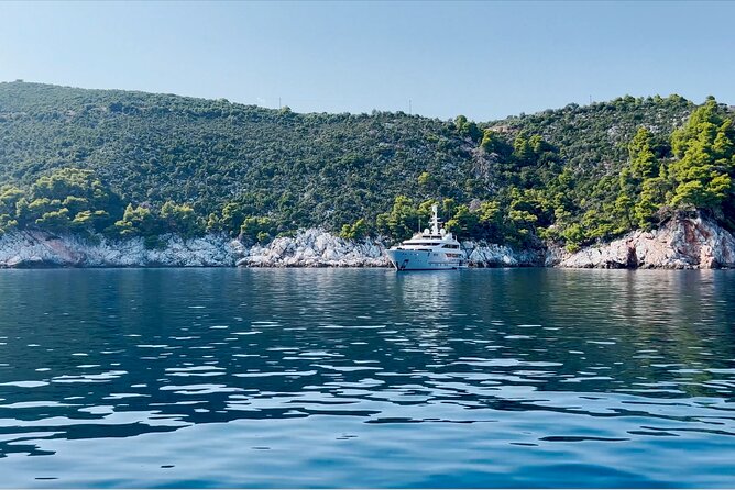 Island Hopping from Skiathos - The boat atmosphere: Greek music, ABBA, and Captain George